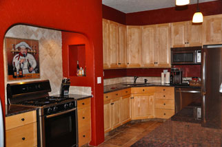 Colorado Ski Lodging Kitchen